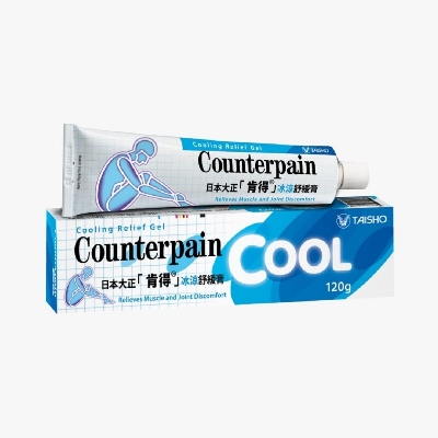 Picture of Counterpain Cool Analgesic Gel Relieves Muscular Aches And Pain 120g | Made in Thailand