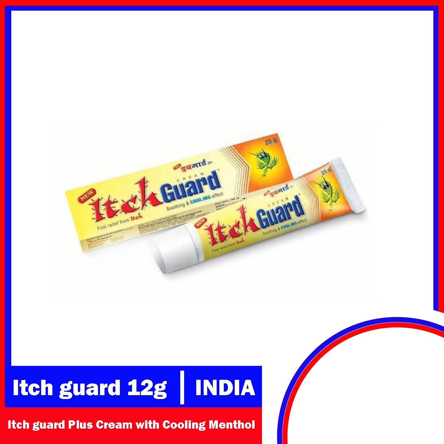Picture of Itch Guard Plus Medicated Antifungal Cream with Cooling Menthol 12g