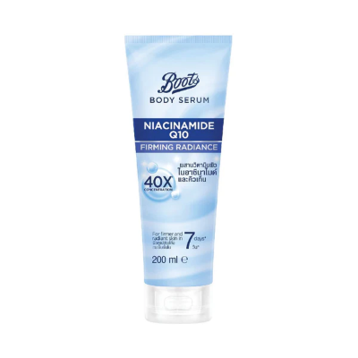 Picture of Boots Niacinamide Q10 Firmin Radiance Body Serum 200ml
