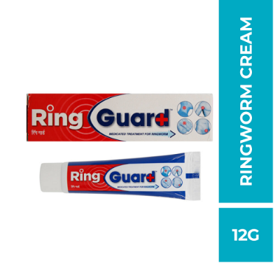 Picture of Ring Guard Anti Fungal Cream Tube Of 12g for Ringworm Treatment - Antifungal Care