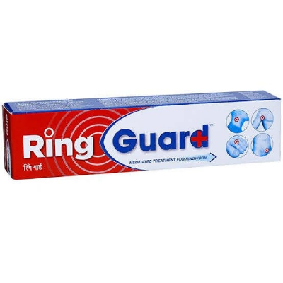 Picture of Ring Guard Anti Fungal Cream Tube Of 12g for Ringworm Treatment - Antifungal Care
