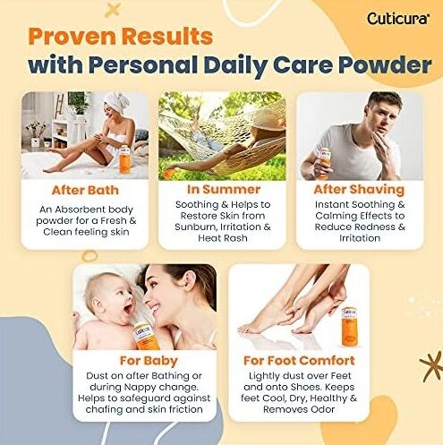 Picture of Cuticura All Purpose Talcum Powder 400g