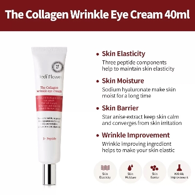 Picture of Medi Flower Collagen Wrinkle Eye Cream 40ml
