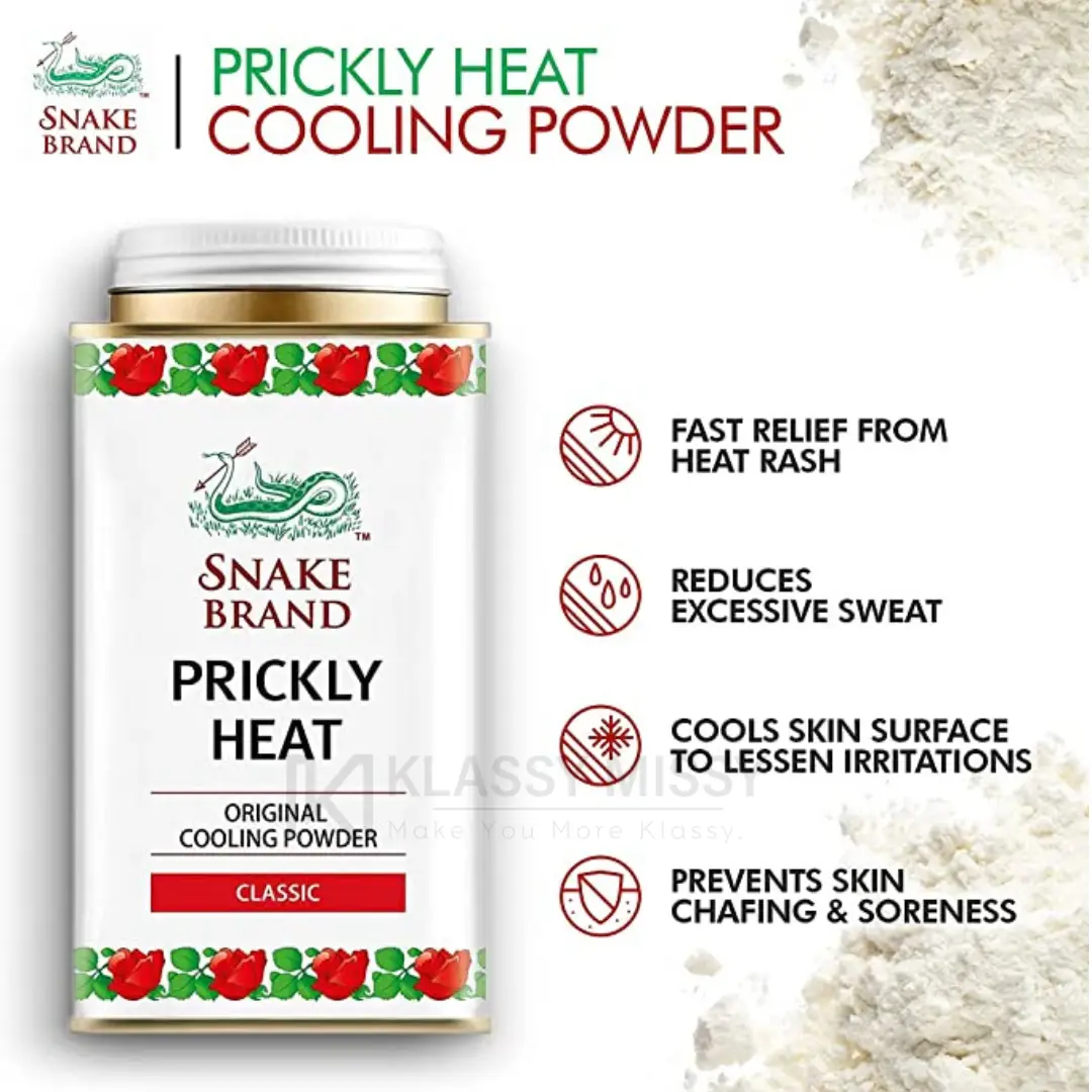 Picture of Snake Brand Prickly Heat Cooling Powder Classic 140g