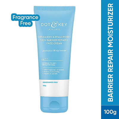 Picture of Dot & Key Ceramides & Hyaluronic Skin Barrier Repair+ Face Cream - pH 5.5 100g