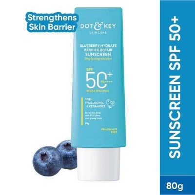 Picture of DOT & KEY Blueberry Hydrate Barrier Repair Sunscreen SPF 50+ PA++++ - 80g