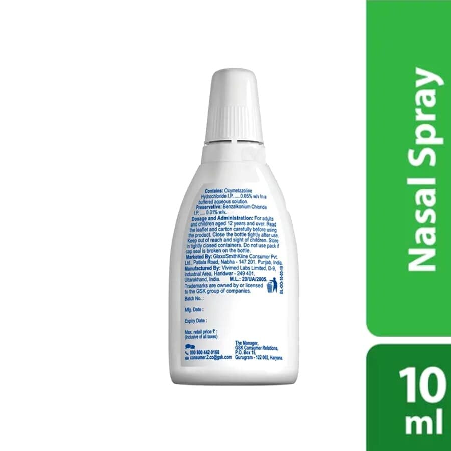 Picture of Otrivin Oxy Fast Relief Adult Nasal Spray 10ml