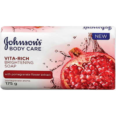 Picture of Johnson's Vita-Rich Soap Pomegranate Flower Extract 175g