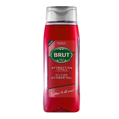 Picture of BRUT Attraction All In One Hair & Body Shower Gel 500ml