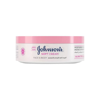 Picture of Johnsons's Soft Cream for Face & Body 200ml