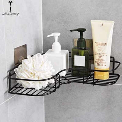 Picture of Stainless Steel Self-Adhesive Bathroom Corner Rack HP95-762S