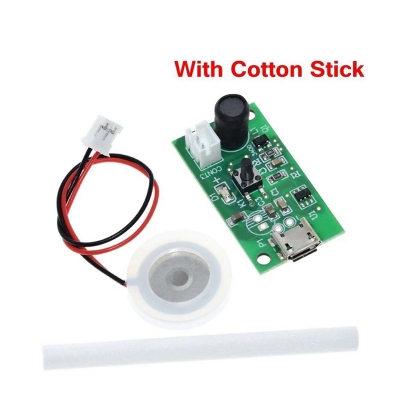 Picture of USB Mini Humidifier DIY Kits Mist Maker and Driver Circuit Board Black