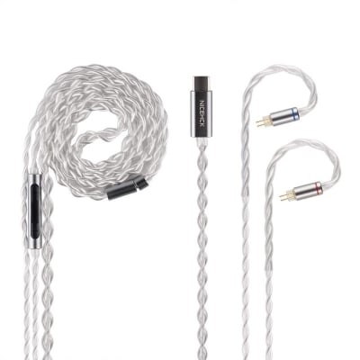 Picture of Nicehck SP4 USB C IEM Cable with Mic, CX31993 DAC Chip 