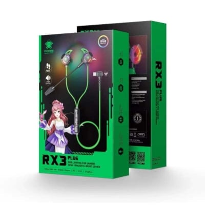 Picture of Plextone RX3 Plus Type-C Gaming Earphones Green