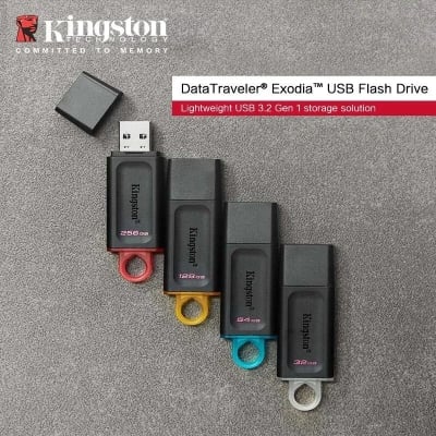 Picture of Pen Drive USB Flash Drives DTX Pendrive 64GB CLE USB 3.2 Flash Disk Mini Key Memory Stick 3.0 
