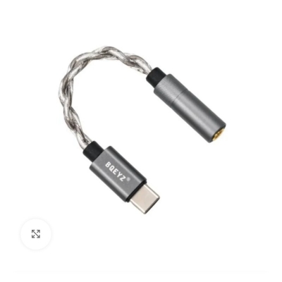 Picture of BQEYZ Lin Type C to 3.5mm DAC converter Black
