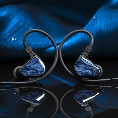 Picture of TRUTHEAR x Crinacle ZERO:BLUE2 wired iem , earphone Ideal for music, competitive gaming, movies, and everyday listening Blue