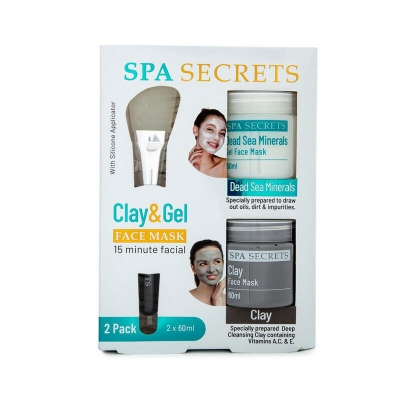 Picture of Spa Secrets Clay & Gel Face Mask Set