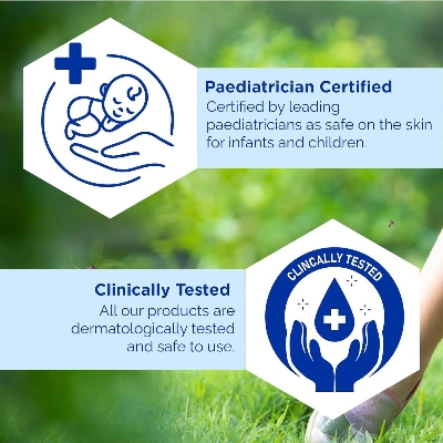 Picture of Odomos Non-Sticky Mosquito Repellent Cream With Vitamin E & Almond - 100g