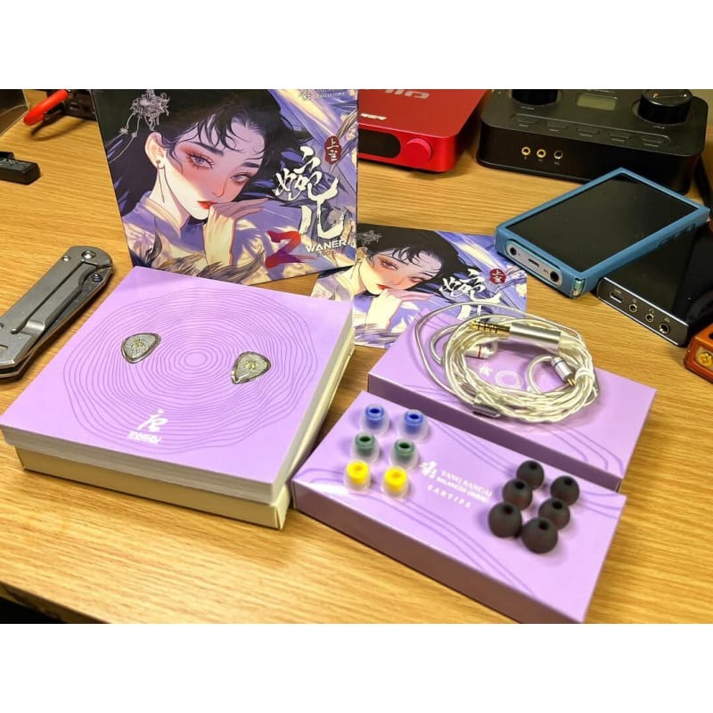 Picture of TANGZU WAN ER SG2 Hifi in Ear New 1Omm Dynamic Driver Earphone waner 2 no mic 4.4m
