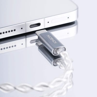 Picture of Nicehck SP4 USB C IEM Cable with Mic, CX31993 DAC Chip 