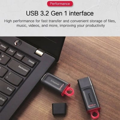 Picture of Pen Drive USB Flash Drives DTX Pendrive 64GB CLE USB 3.2 Flash Disk Mini Key Memory Stick 3.0 