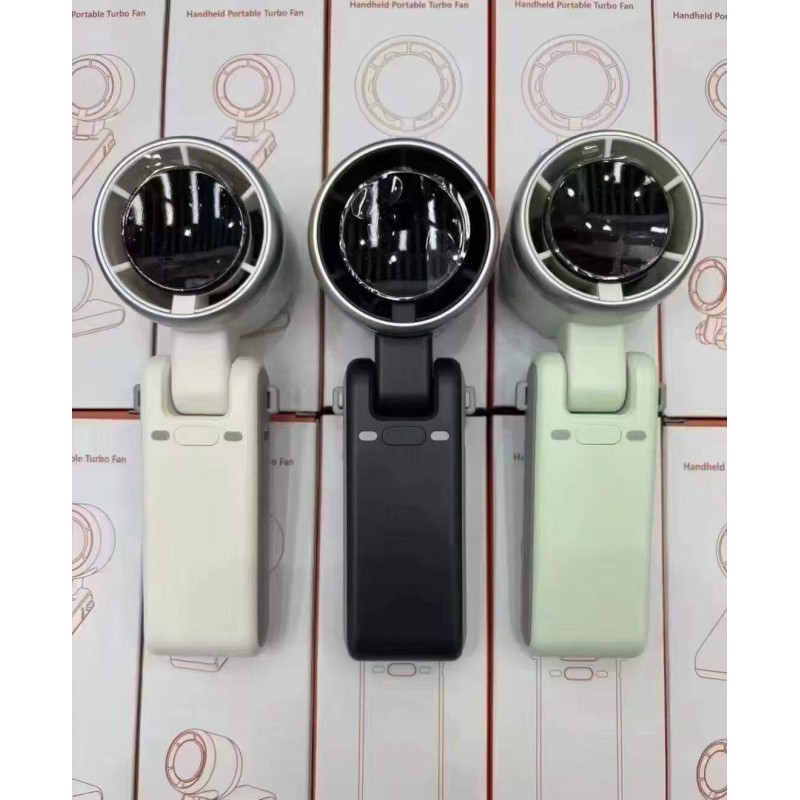 Picture of Original Portable Handheld Turbo Fan –3600mah battery High-Speed Personal Fan 