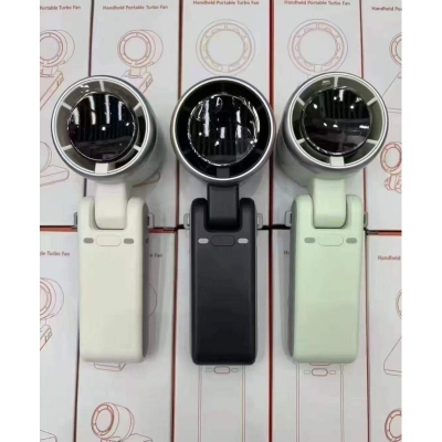 Picture of Original Portable Handheld Turbo Fan –3600mah battery High-Speed Personal Fan 