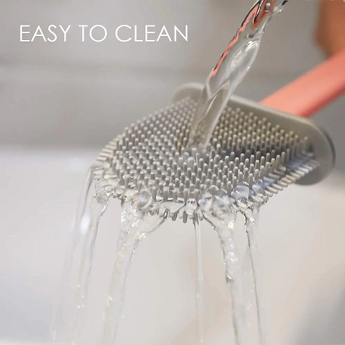 Picture of Multicolor Silicone Toilet Cleaning Brush