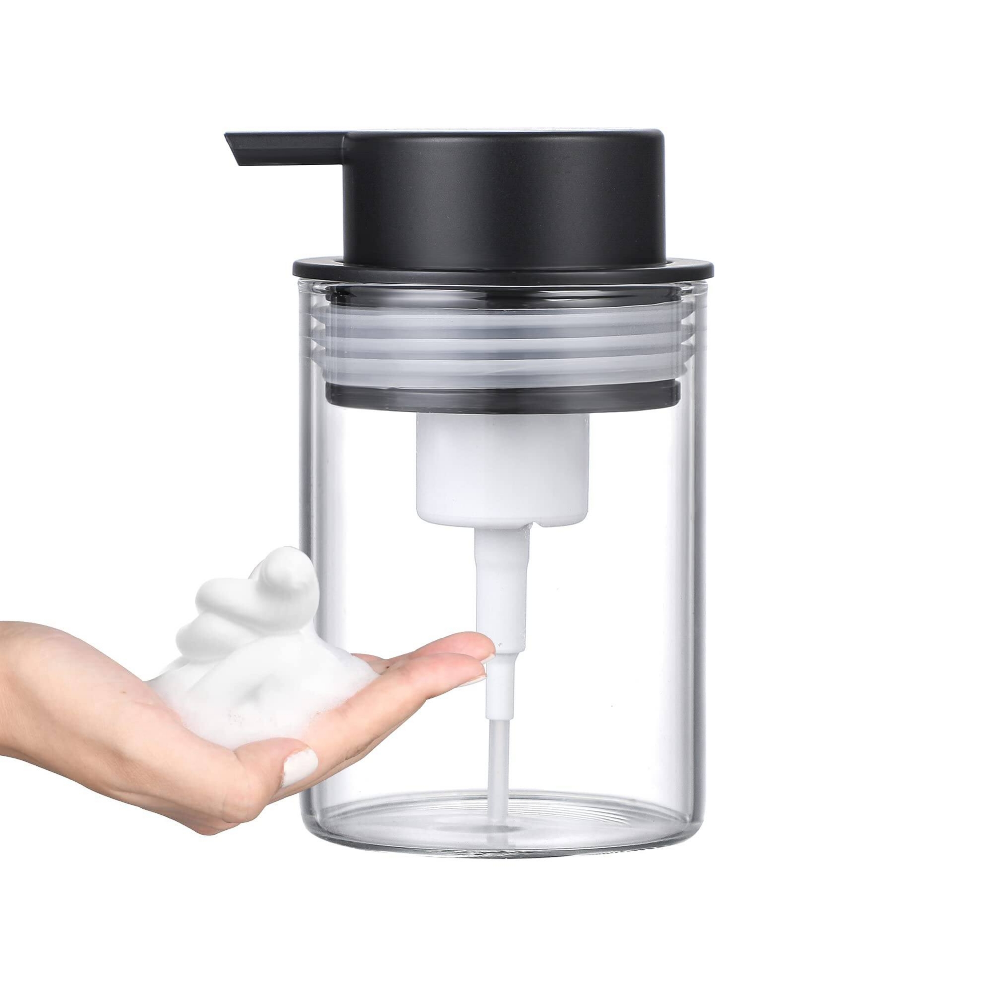 Picture of Refillable Hands Soap Dispenser Bottle for Bathroom and Kitchen