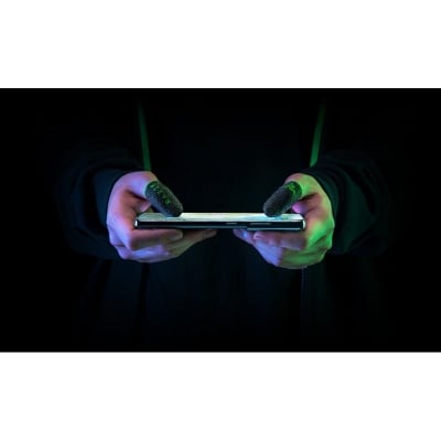 Picture of RAAZER gaming finger sleevs for pubg, freefire, cod mobile, efootball users Razer 1 pair