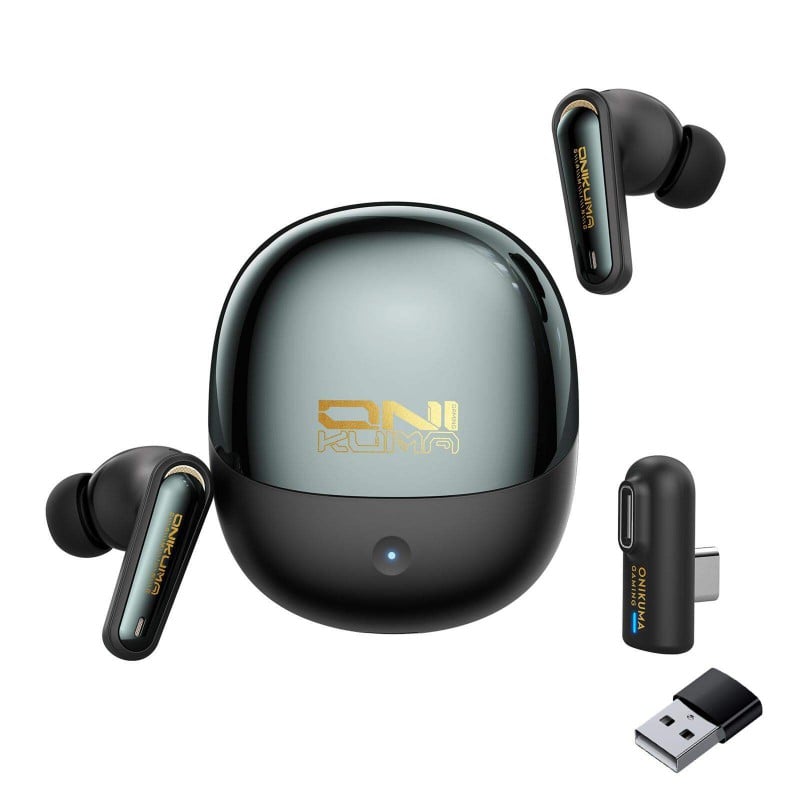 Picture of ONIKUMA TX610 ANC Dual-Mode Wireless Gaming Earbuds White