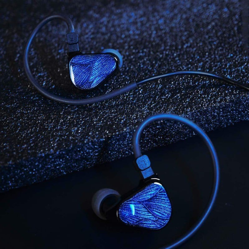 Picture of TRUTHEAR x Crinacle ZERO:BLUE2 wired iem , earphone Ideal for music, competitive gaming, movies, and everyday listening Blue