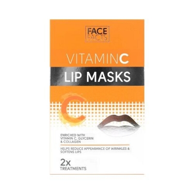 Picture of Face Facts Vitamin C Lip Masks - 2 Treatments