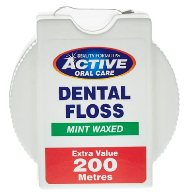 Picture of Beauty Formula Active Mint 200M Dental Floss