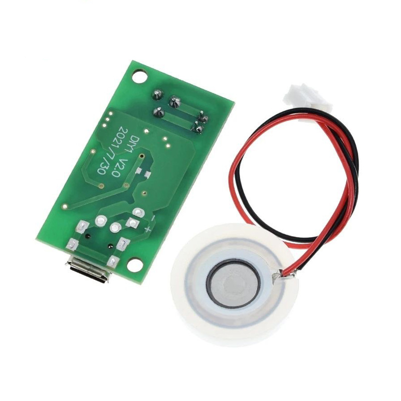 Picture of USB Mini Humidifier DIY Kits Mist Maker and Driver Circuit Board Black