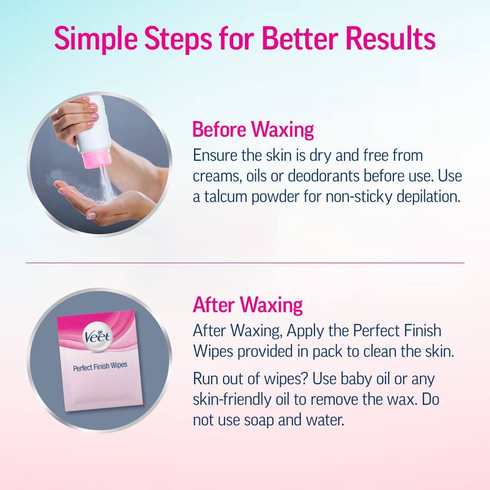 Picture of Veet Professional Dry Skin Skin Hair Removal Wax Strips 20 Strips