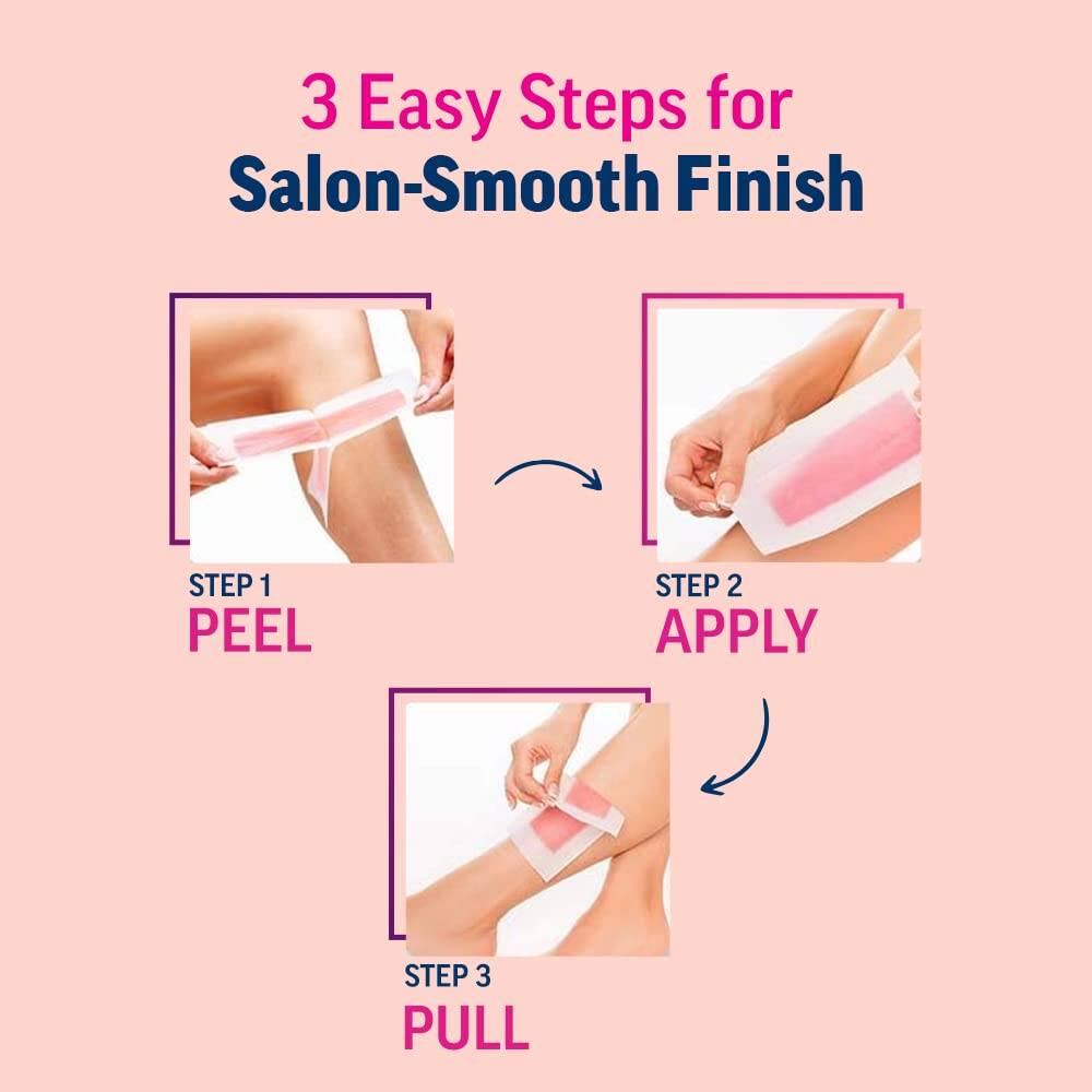 Picture of Veet Professional Dry Skin Skin Hair Removal Wax Strips 20 Strips
