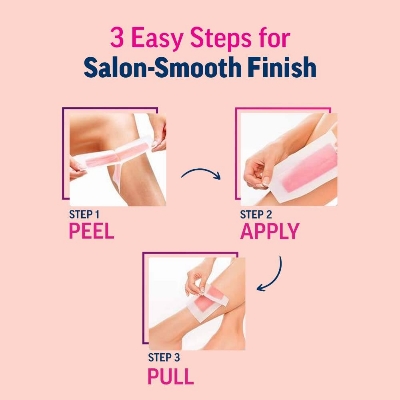 Picture of Veet Professional Dry Skin Skin Hair Removal Wax Strips 20 Strips