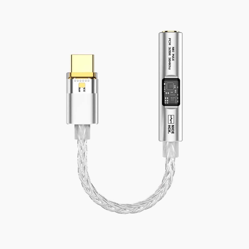 Picture of NICEHCK NK1 MAX Dongle CX31993 Adopter cable 3.5m to type c 