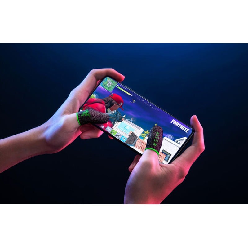 Picture of RAAZER gaming finger sleevs for pubg, freefire, cod mobile, efootball users Razer 1 pair