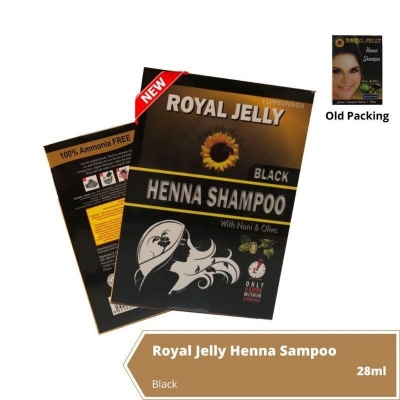Picture of Royal Jelly Henna Shampoo With Noni & Olive 28ml