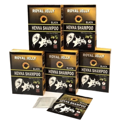 Picture of Royal Jelly Henna Shampoo With Noni & Olive 28ml