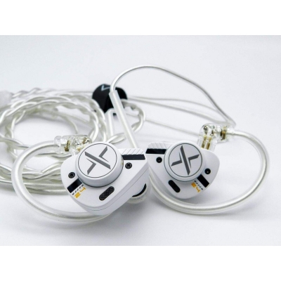 Picture of OOOPUSx OP.24 Hi-Fi In ear earphone, Suitable for Pop, Rock, EDM, Jazz, Classical & Gaming White