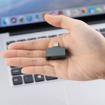 Picture of Celest CD-2 Portable Type-C to 3.5mm 4.4mm DAC Green