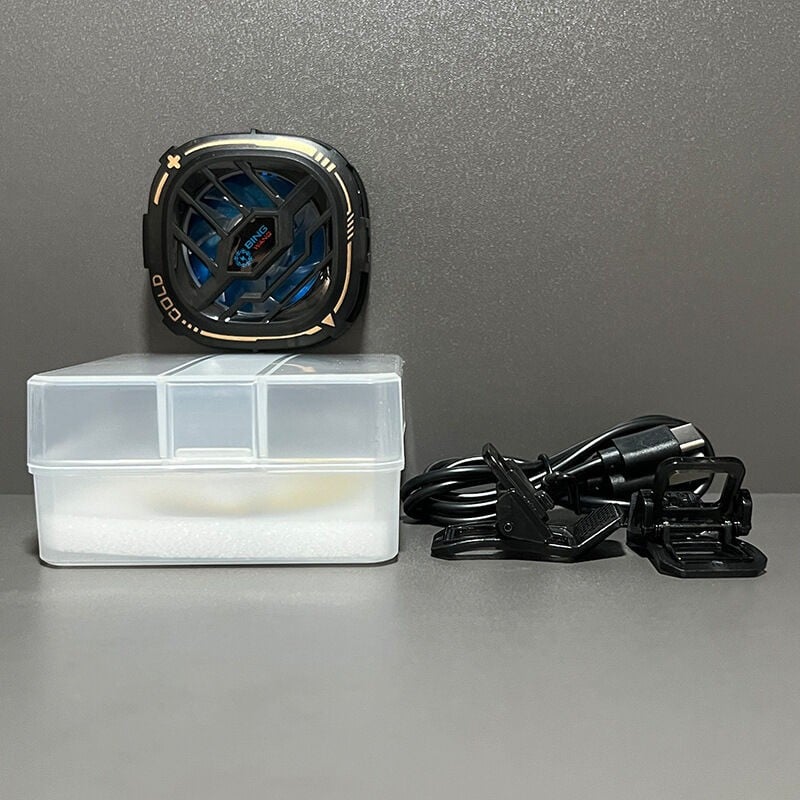 Picture of X76 15w high power mobile phone cooler for intense gamers Black