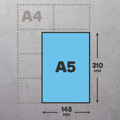 Picture of A5 Size Paper - offset printable paper - 80 gsm 500 pages