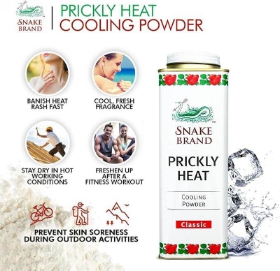 Picture of Snake Brand Prickly Heat Cooling Powder Classic 280g