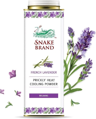 Picture of Snake Brand French Lavender Prickly Heat Cooling Powder Relaxing 280g