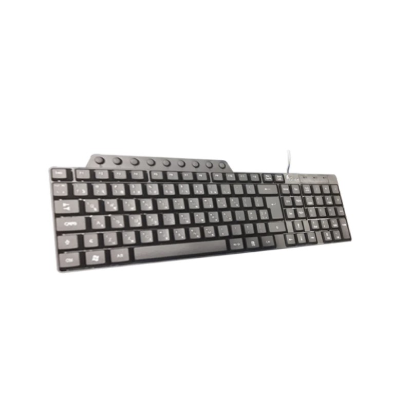 Picture of Combo of A.tech wired keyboard mouse set , wired keyboard and mouse sets Black